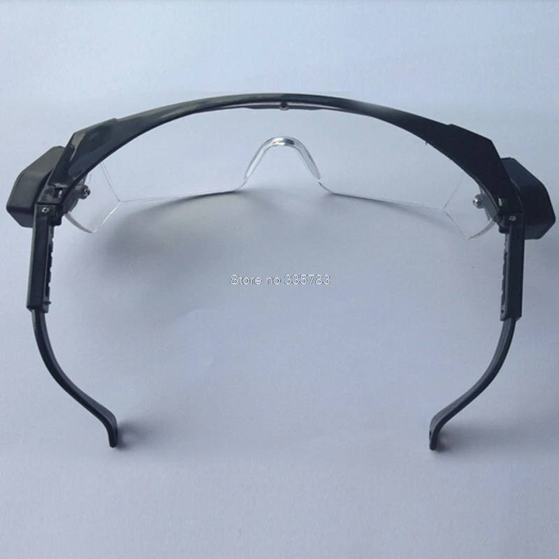 Черные ярсветодиодный светодиодные очки для безопасности ночного чтения