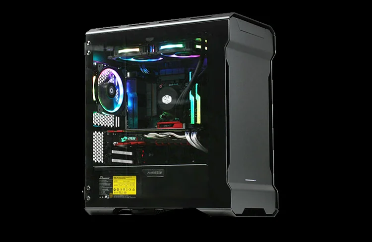 PHANTEKS Halos 120 мм RGB красочный светодиодный апертура вентилятора совместим с вентилятором 12 см/длинным винтом синхронный контроль материнской платы