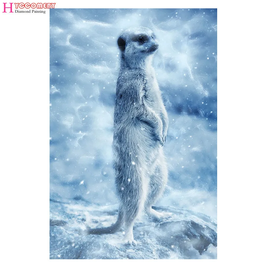 Алмазная живопись &quotMeerkat&quot Вышивка крестом мозаика гостиная Спальня ден