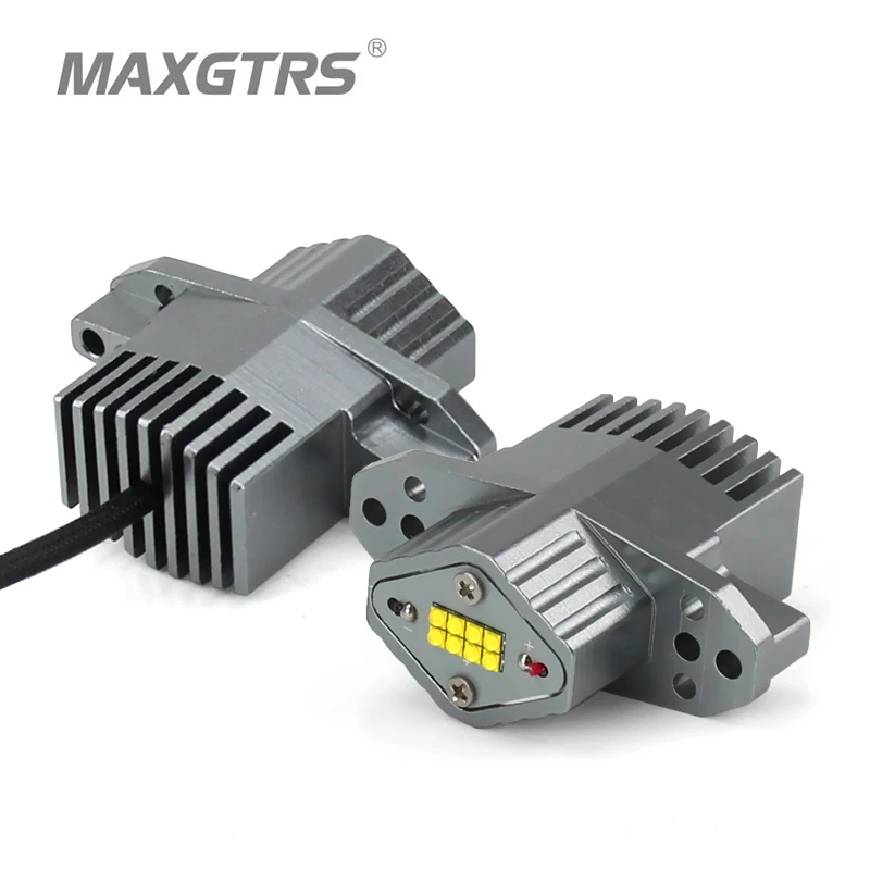 

MAXGTRS 2x светодиодный угол глаза ошибок 80 Вт 4400LM/пара для BMW E90 E91 LCI маркер 318i 320i 330i туман, дневных ходовых огней светильник