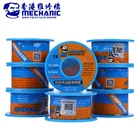 2 шт.лот MECHANIC 0,3 мм 40 г, припой, сварочная проволока с канифолью, Оловянная проволока с низкой температурой плавления, инструменты для пайки