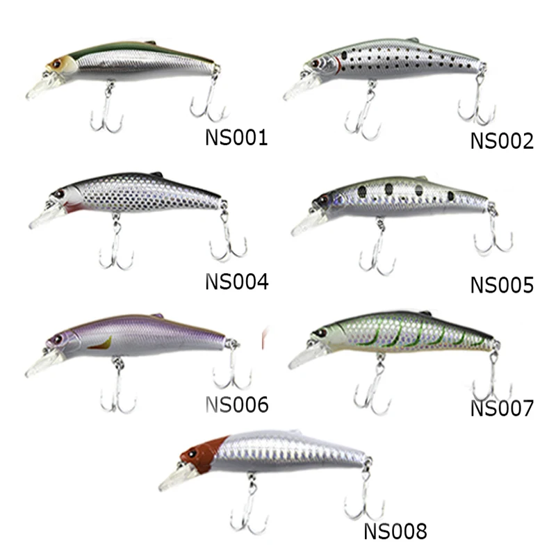 NOEBY NBL 9447 80 мм 25 г Гольян 0 3 2 5 м тонущие искусственные рыболовные приманки наживка