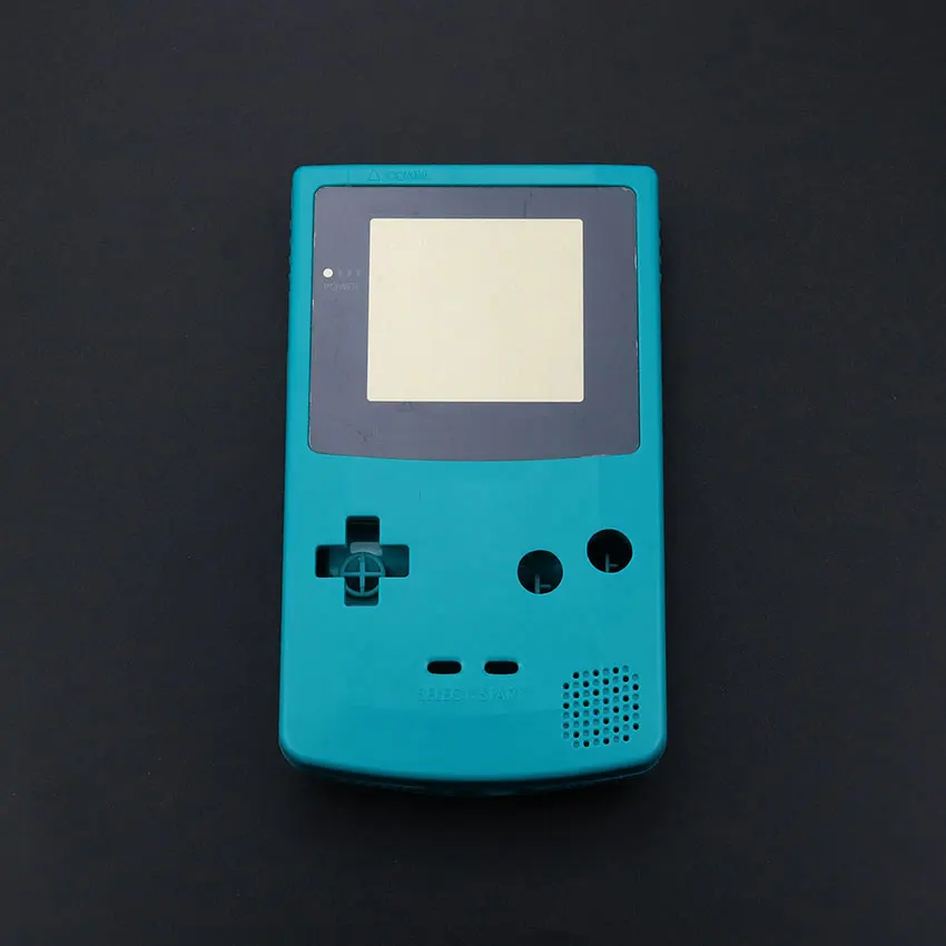 ChengHaoRan для GBC полный корпус оболочка Крышка для nintendo GameBoy цвет Ремонт Часть корпус оболочки пакет с кнопками винт - Цвет: Teal
