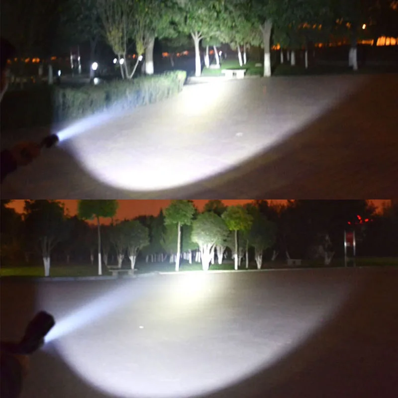 Высококачественный перезаряжаемый светодиодный фонарик XM L T6 для съемки на