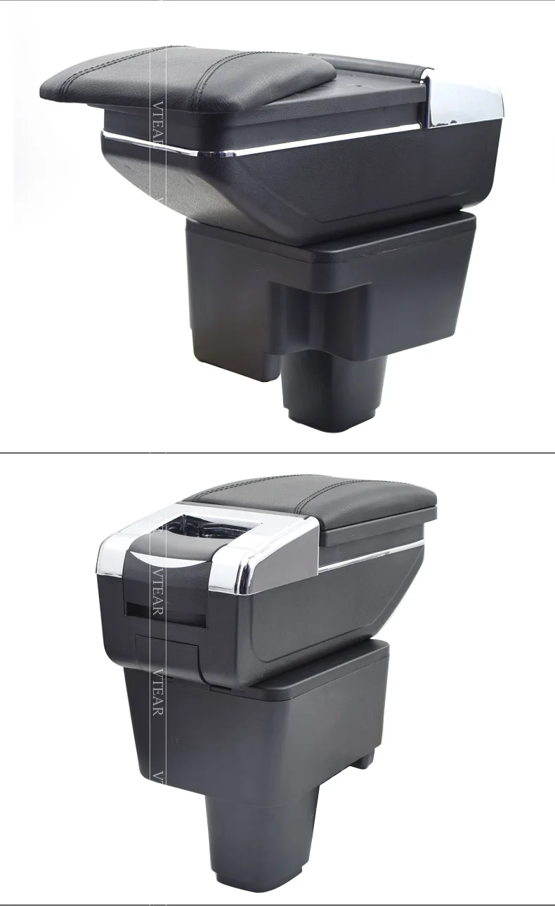 Vtear для chevrolet Sail автомобильный подлокотник, кожаный ящик для хранения, USB подлокотник, Стайлинг, аксессуары для интерьера, украшение автомобиля 2013 10 шевроле спарк интерьер
