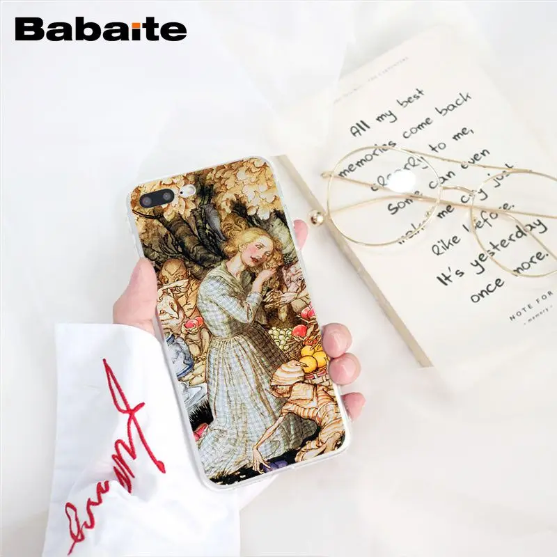 Babaite художественный плакат ALPHONSE MUCHA Тонкий чехол для телефона для iphone 11 Pro 11Pro Max X XS MAX 6 6s 7 7plus 8 8Plus 5 5S SE XR