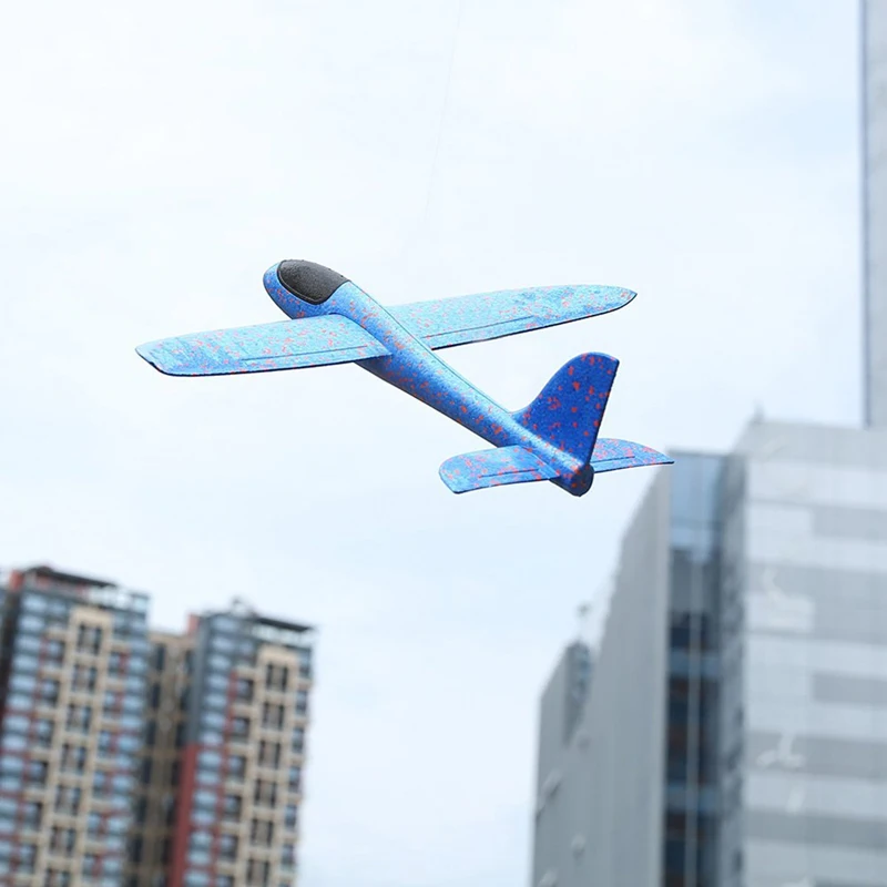 Младенческая детская пена модель самолета игрушка ручной запуск бросание