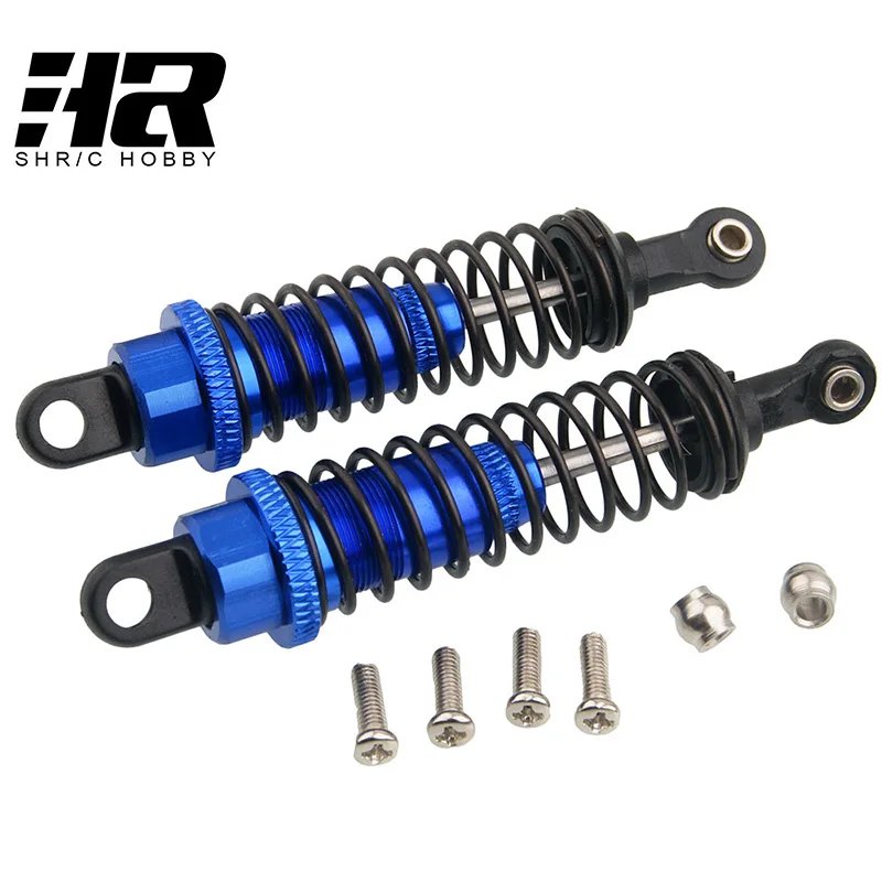 2PCS RC Himoto M602 1:18 Upgrade Parts Alum Aluminum Shock Absorbers 2P For Electric Mastadon E18MT Spino E18XB 23602 | Игрушки и хобби