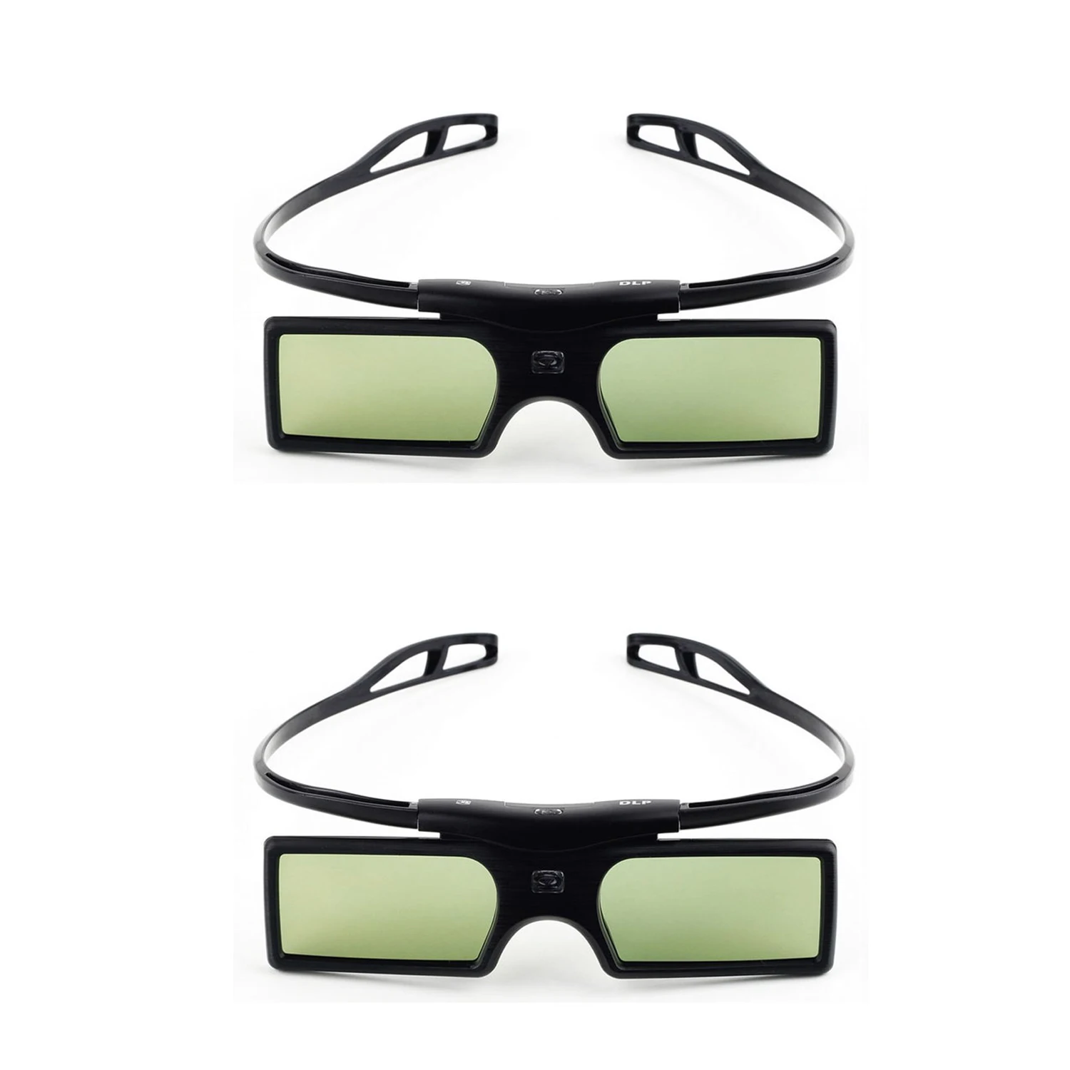2 Pieces 4 шт./лот DLP Link 3D очки активный затвор для Optoma Sharp LG acer BenQ acer Dell Vivitek DLP-LINK DLP Link Проекторы - Цвет: 2 Pieces