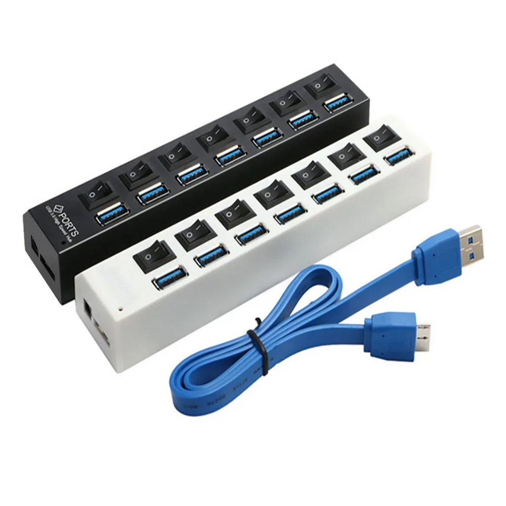 Высокоскоростной USB разветвитель FDBRO Hab 5 Гбит/с с 3 концентраторами для ПК