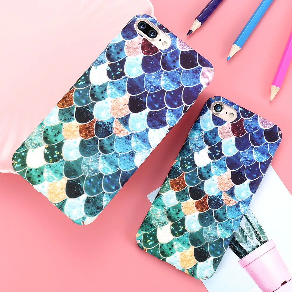 FLOVEME For iPhone 5 Case Scales Squama 5s 5e Thin Slim Back Cover 6s Multicolor Accessories |