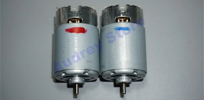 Японский Mabuchi RS-550VC-7527 мощность 5V12V14V 1.33A высокая скорость 7000 об/мин 19800 об/мин 550 двигатель для модели Электрический инструмент