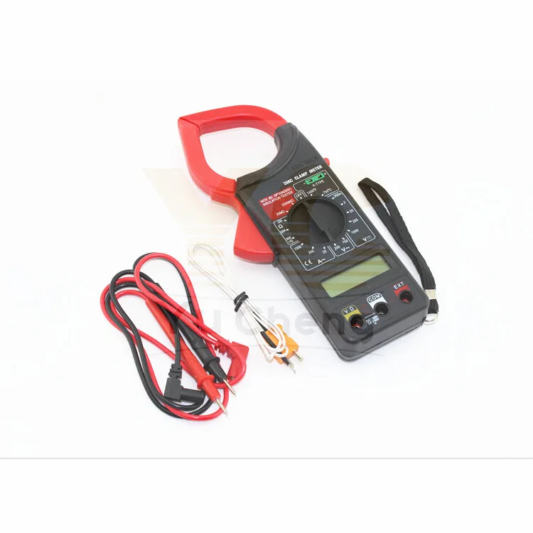 Цифровой зажим DT266C с измерением температуры|digital clamp meter|clamp meterdigital |