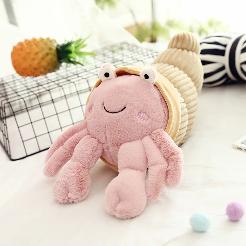 Bubles Wall мультфильм Pagurian плюшевые игрушки кукла милый морской в виде животного