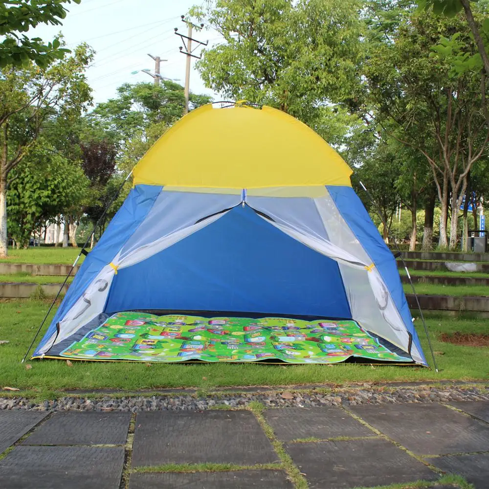 Пляжная палатка для отдыха на 3-4 человек антимоскитная сетка дышащая дома и пляжа
