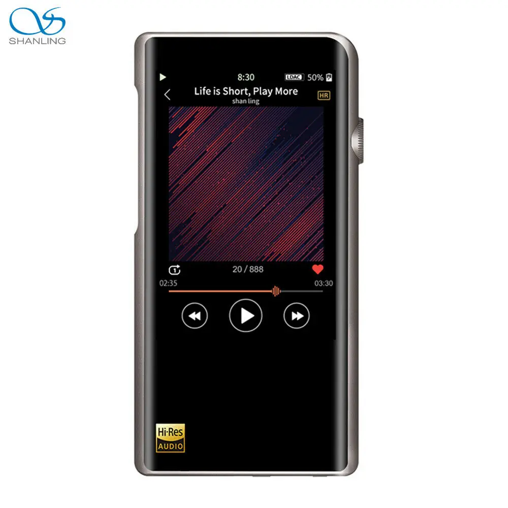 MP3 музыкальный плеер SHANLING M5s Hi-res Bluetooth WiFi без потерь Hifi DAC FlAC WAV DSD портативный воспроизводительный высококачественный звук