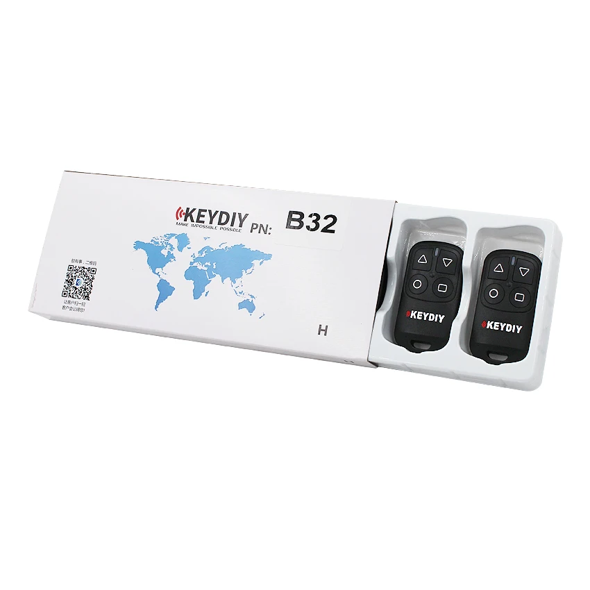 5 шт./лот KEYDIY B32 4 кнопки Общие двери гаража дистанционного управления для KD900 URG200 KD-X2/KD мини KD дистанционного генератора B32