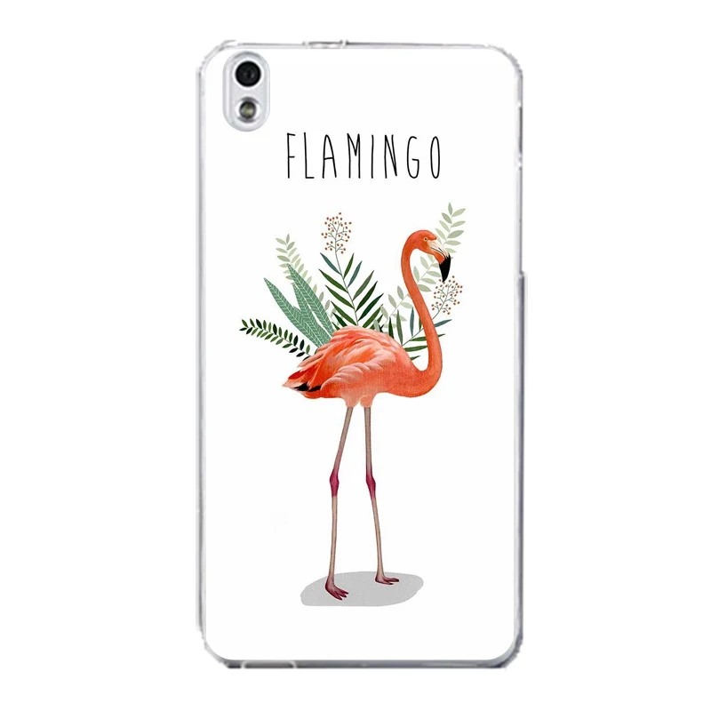 Flamingo Soft Clear TPU Phone Case For HTC D820 M8 M9 A9 Flower Cute Silicone Printed Shell Girl CoqueCover Free Shipping | Мобильные