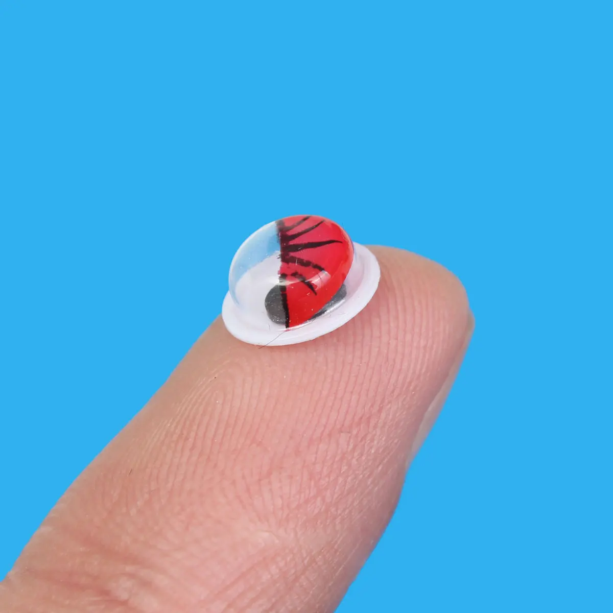 8mm 100 шт, 8 мм/12 мм, ресницы, волнистые, гладкие глаза для поделок, украшения, куклы, игрушки, красочные подвижные глаза, куклы, аксессуары - Цвет: 8mm