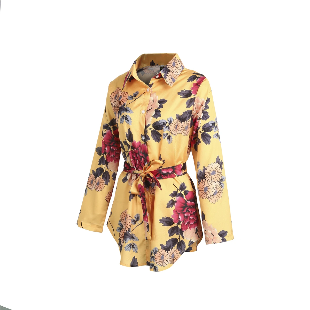 Women Mini Boho Floral Dress Summer Beach Long Sleeve Deep V neck Evening Party Bohemian With Sashes 2020 style Dresses | Женская одежда