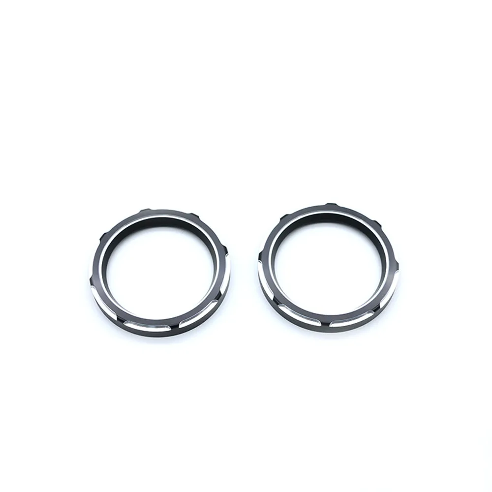 Крышка для мотоциклетного прибора 4 дюйма спидометр 2 комплект ободков Harley touring Road