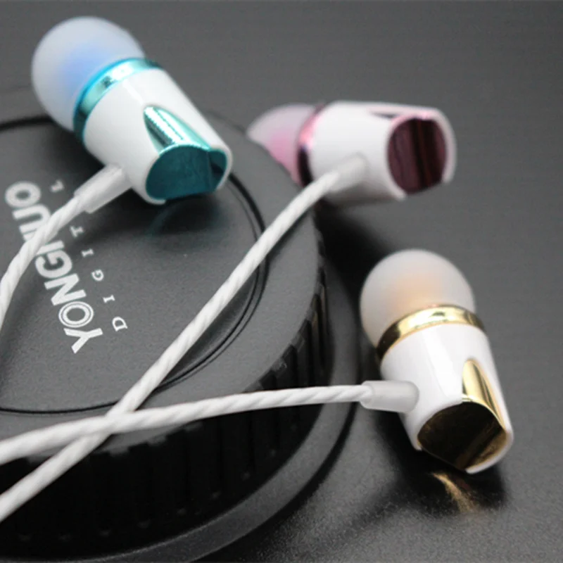 Новый 3 5 мм проводной HD HiFi бас стерео спортивные наушники Мода Шум шумоподавления
