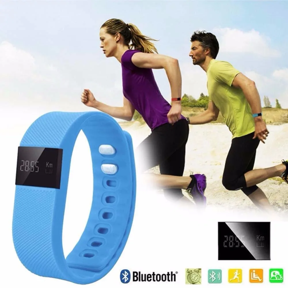 Бесплатная доставка TW64 Bluetooth 4.0 SmartWatch стильный интеллектуальные SmartBand шагомер
