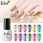 Belen 7 мл 1 шт. 3D Блестящий Платиновый УФ-светодиодный Гель-лак для ногтей Полупостоянный цветной Блестящий отмачиваемый Гель-лак