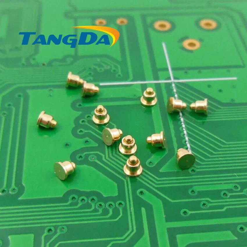 

Tangda DHL/EMS D2 * 2 мм 1000 шт pogo pin коннектор, пружина батареи для мобильных телефонов, 1P наперсток поверхностного монтажа SMD, золотая пластина 1u "1.2A