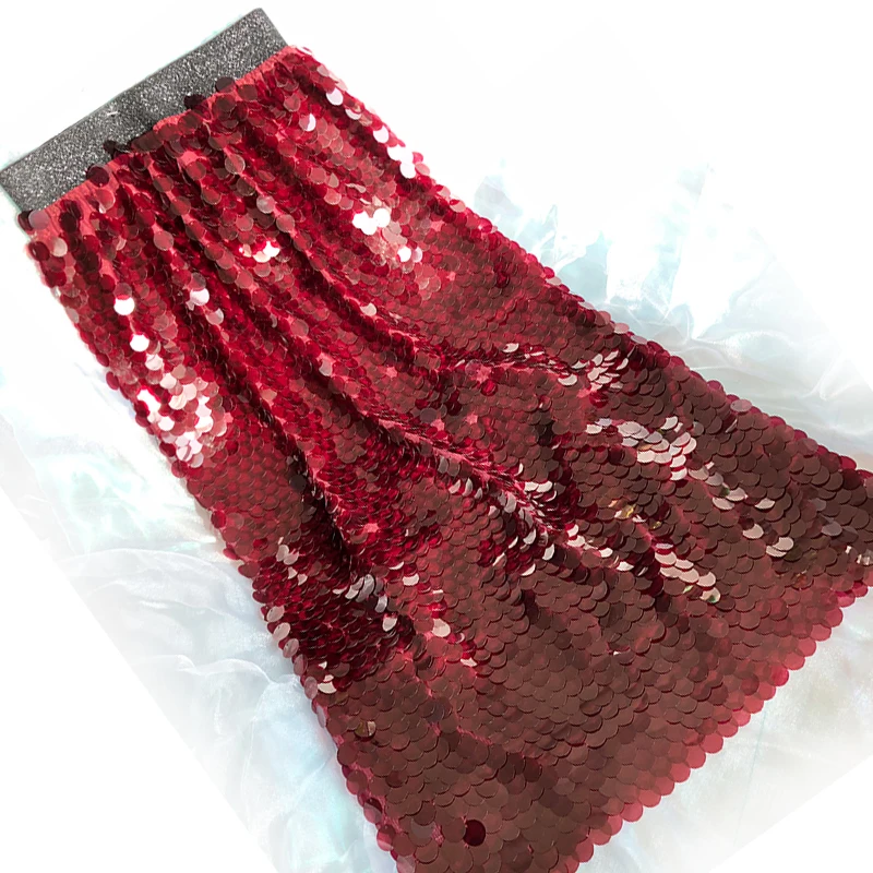 Новая блестящая юбка карандаш Cakucool с блестками роскошные Облегающие юбки