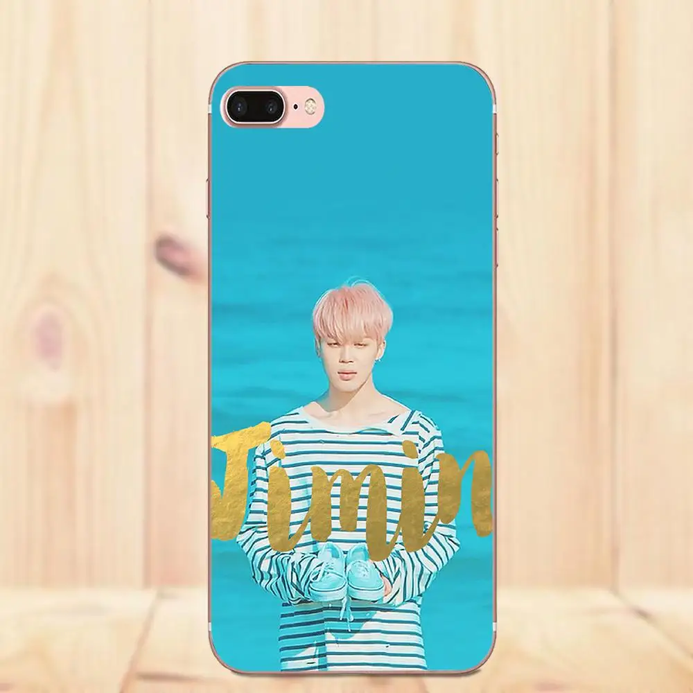 as picture Maerknon Park Jimin для Apple iPhone 4 4S 5 5C 5S SE 6 6S 7 8 Plus X Мягкий ТПУ чехол Аксессуары - Цвет: as picture