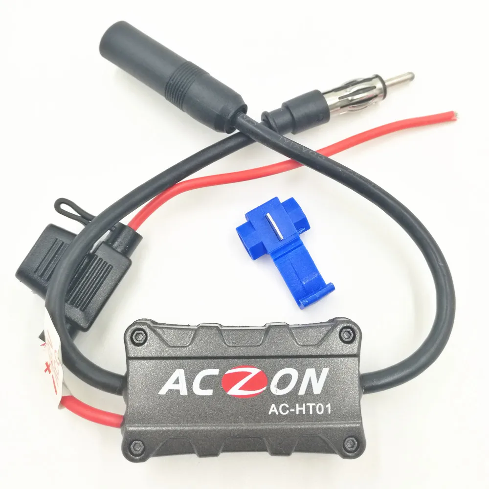 Автомобильный радиоприемник с FM антенной усилитель сигнала для AM и радиостанций