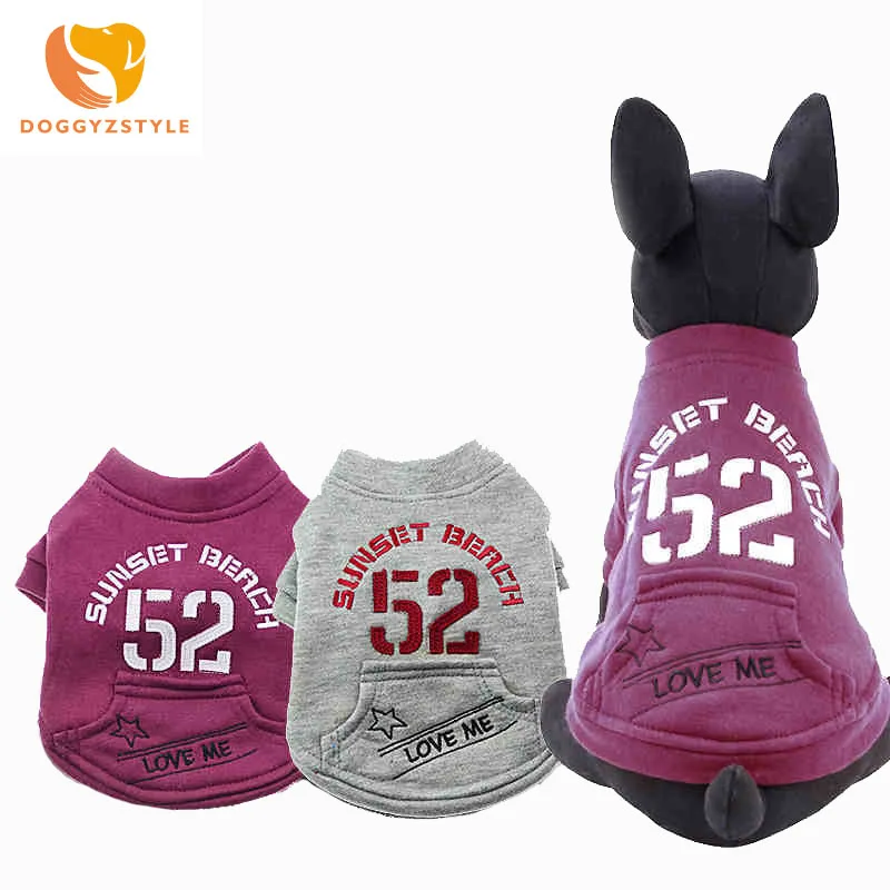 Пальто для маленьких собак свитер зимняя одежда куртка с капюшоном толстовка