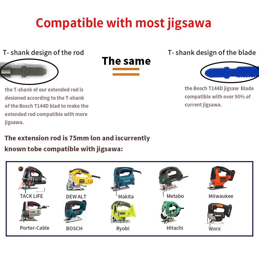 8 pcs Massage Tool Adapter- Percussion Jig Saw Massager Tip& Bit for Jigsaw, Personal Massage Tool