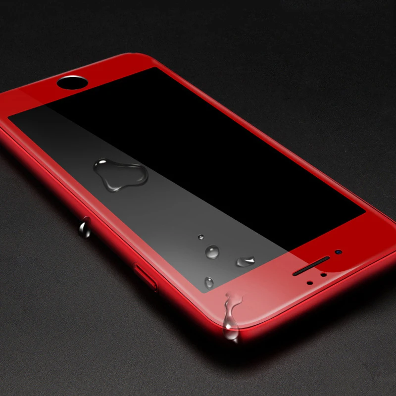 стекло на айфон 6 6s 7 8 X для iphone Plus S plus Ultr тонкий 3D полный Экран протектор Мягкий