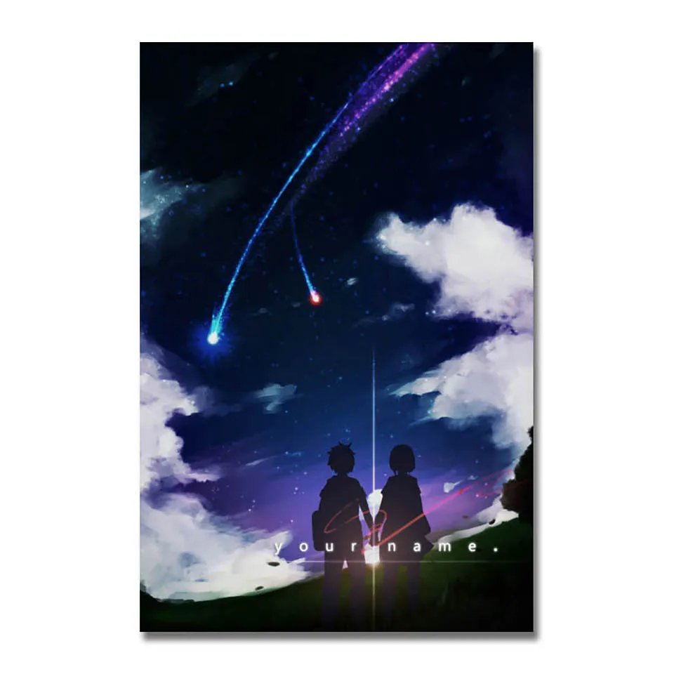 5D Алмазная стена Art DIY Painting Handmade Аниме Ваше имя Картина Cross Stitch Mosaic Sticker Full Square Drill вышивка подарки на.