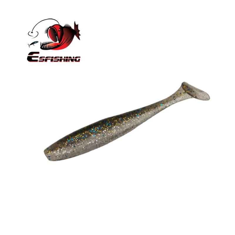 Esfishing рыболовные приманки мягкие crazy Easy shiner Shad 50 мм 0,8 г 20 шт. мягкие приманки флэш-воблер Карп весло для рыбалки хвост Iscas