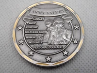 cheap custom coins hot sales united states values challenge coin high quality custom military challenge coin fh810303