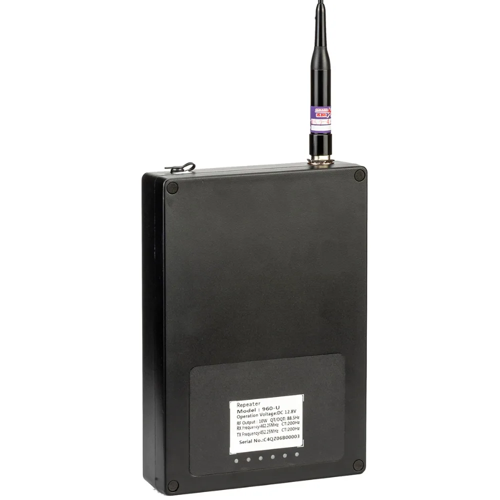 Abbree AR-960U UHF 400-470 МГц Портативный ретранслятор связи 16CH CTCSS для Baofeng UV-5R TYT Wouxun Walkie Talkie 2 Way Radio