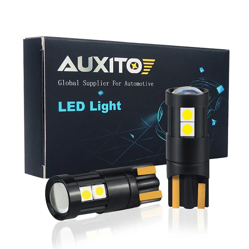 AUXITO 2x T10 Светодиодный лампочки Canbus W5W 168 194 Подсветка салона для Audi A3 8P 8L 8V A4 B6 B7 B8 A5 A6