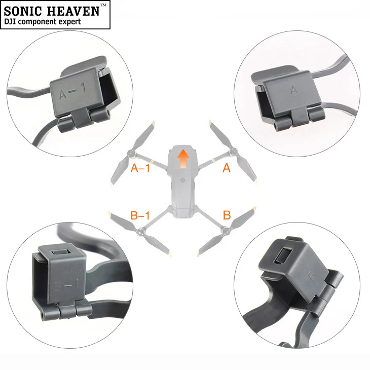 DJI Mavic серия 8330 8331 Пропеллер защитный бампер с складным шасси для Pro/Platinum/Alpine