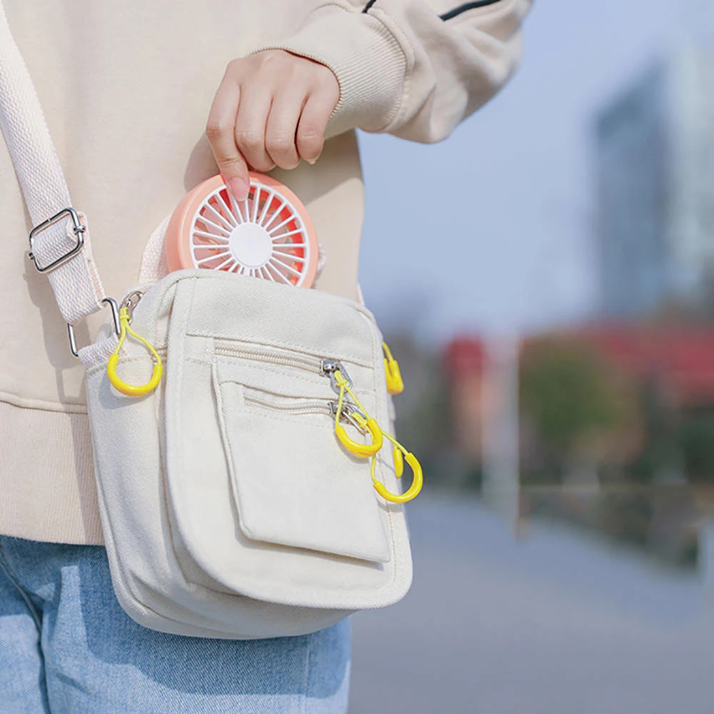 

USB Rechargeable Hand-held Fan Cooler Handheld Air Conditioner Usb Small Fan