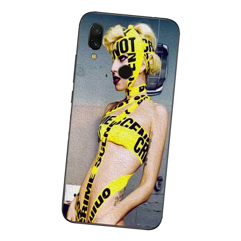 N475 Yellow Bundle Soft TPU Silicone Case Cover For Xiaomi Redmi Note 3 4 4X 5 5A 6 7 Pro Global |