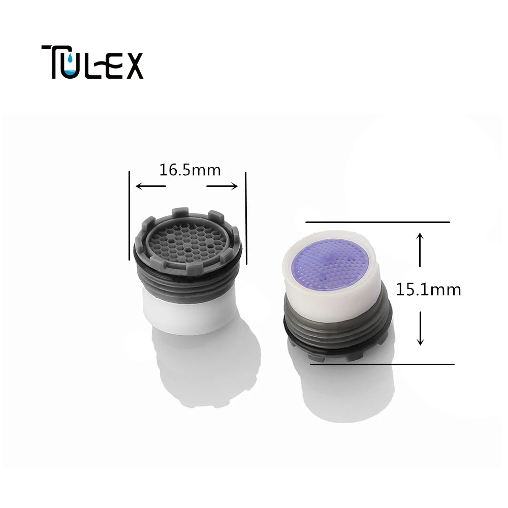 TULEX аэратор для крана водосберегающее 16,5 мм фильтра резьбы папа 6-8L/мин носик барботер фильтр нажмите аксессуары ванной комнаты в прятки в основную часть
