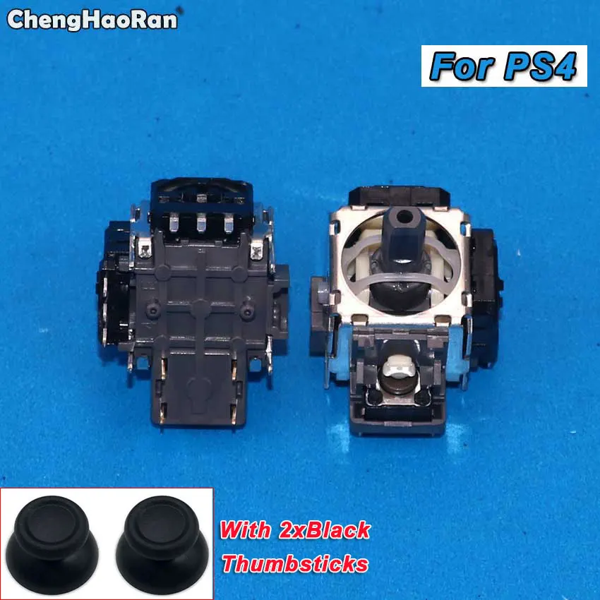 ChengHaoRan 2 комплекта 3D аналоговая ось модуль джойстика потенциометр с 2xBlack Thumbsticks