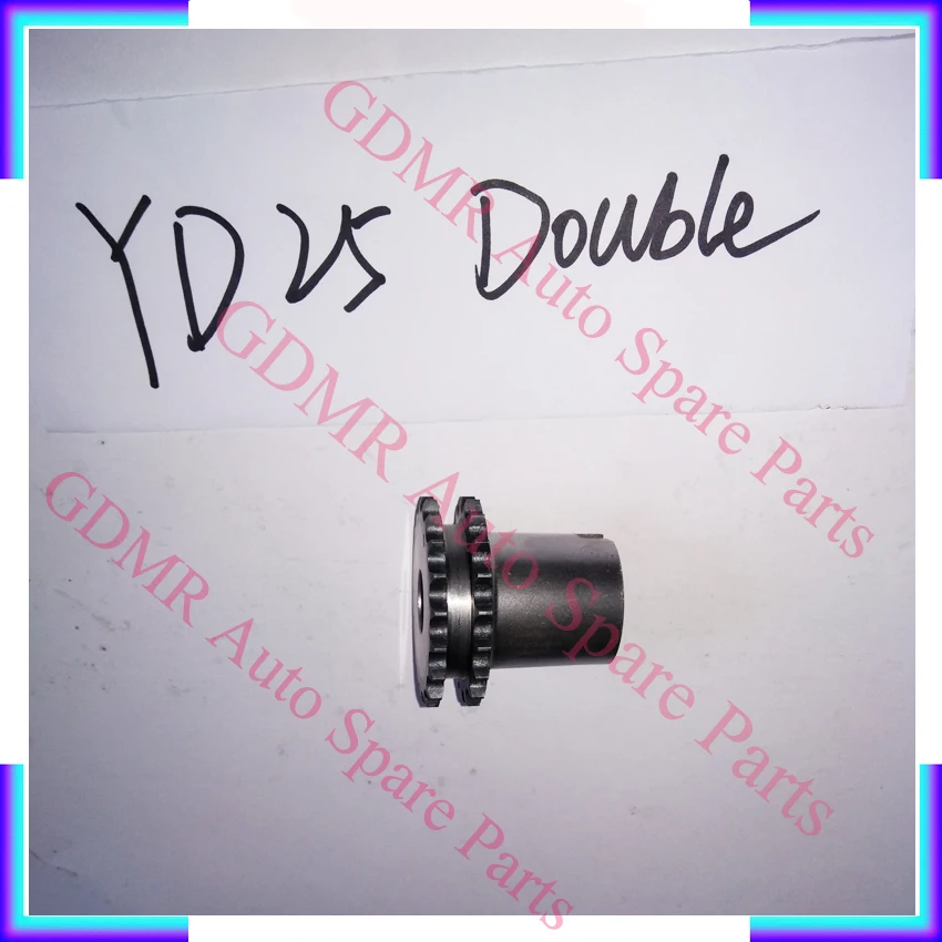 Двухрядные шестерни YD25 YD22DDTI YD25DDTI 13028-AD202 натяжитель цепи синхронизации для nissan