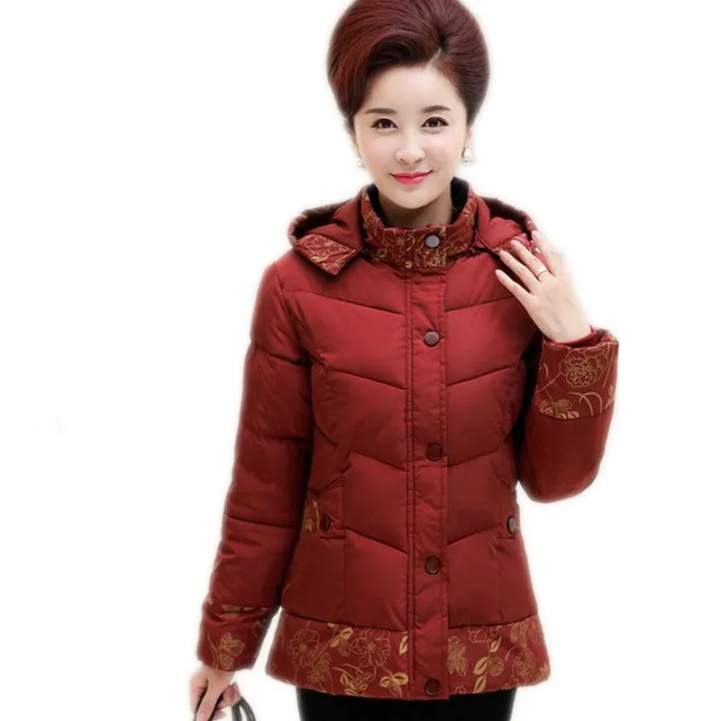 Женская короткая куртка на пуху облегающая парка из плотного хлопка размеры XL 4XL