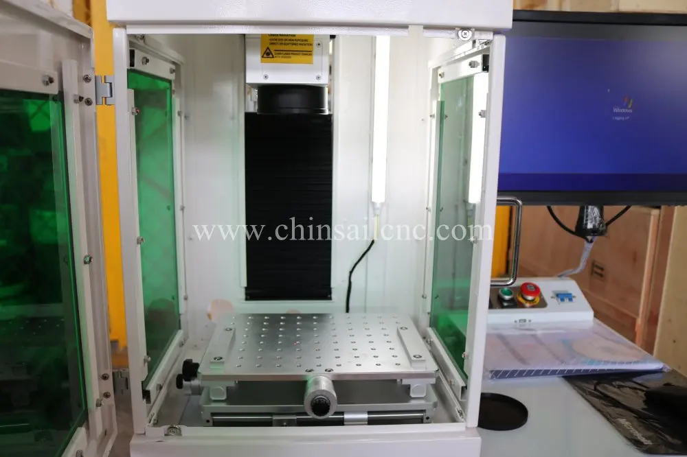 Станок для изготовления стаканчиков из нержавеющей стали с оптоволоконным