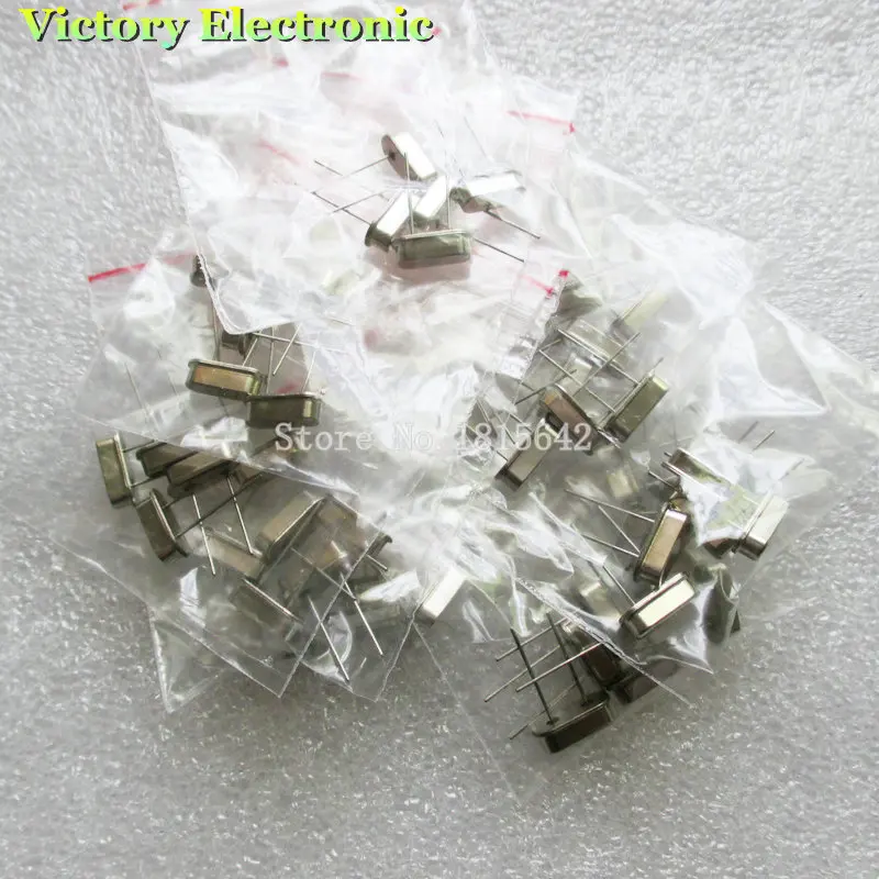 Kit electrónico de oscilador de cristal de hc-49s, resonador de cuarzo de...