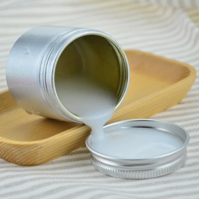 Заправляемый алюминиевый баночек для крема маски и мази 50 мл 100 150 упаковка
